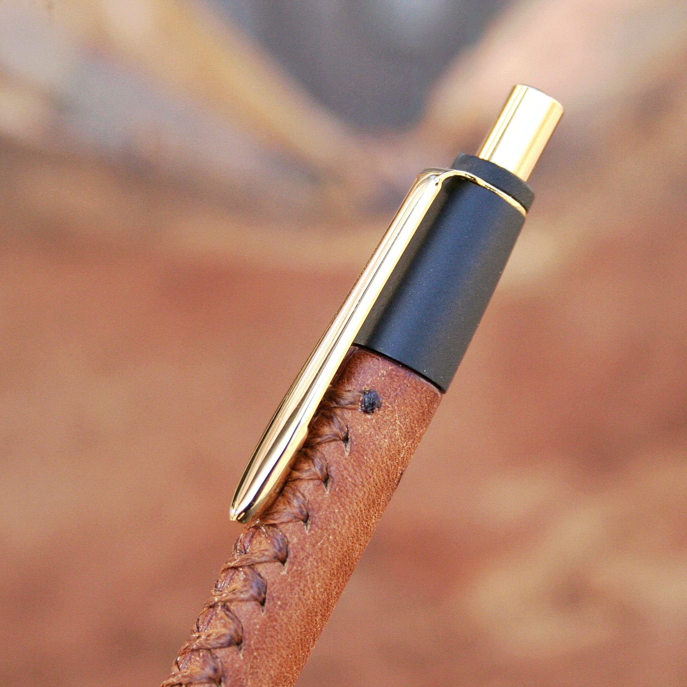 革軸ペン 【プエブロ コニャック】 | Schicksal