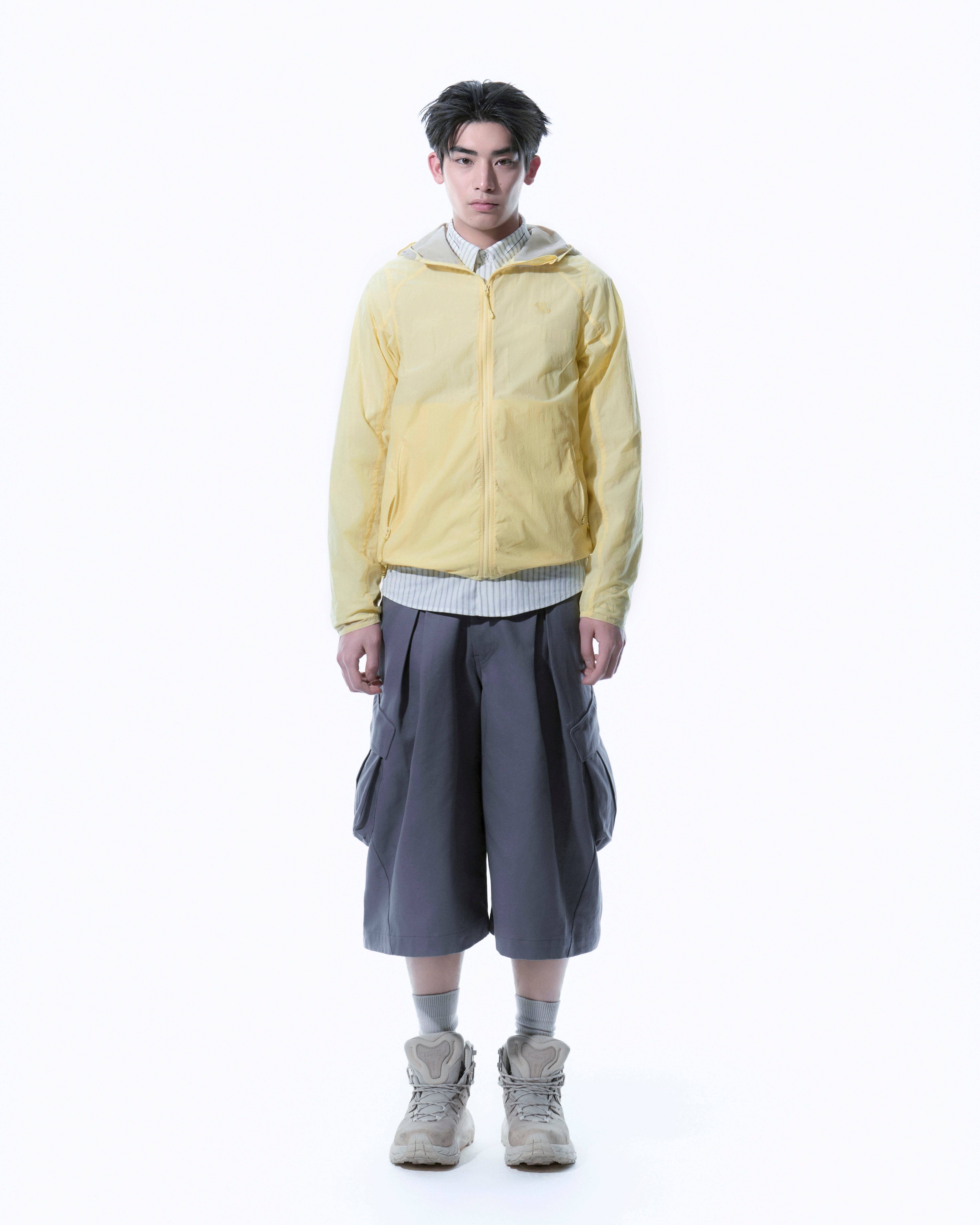 ジャケット・アウター SANSANGEAR STREAMLINE HOOD JACKET LEMON SAN SAN GEAR] STREAMLINE HOOD JACKET [LEMON] 正規品 韓国ブランド