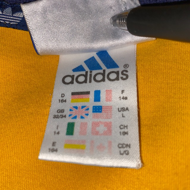 レアデザイン】adidas アディダス ワンポイントロゴ Vネックtシャツ