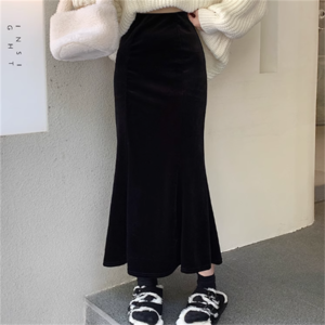 【送料無料】 スカート 2色 ロングスカート ロング ロング丈 ミモレ丈 アンクル丈 マキシ丈 フレア Aライン ストレート Iライン シンプル ハイウエスト ベロア かわいい 大人可愛い きれいめ カジュアル 大人 おしゃれ お洒落 こなれ感 コンサバ系 ラフ 抜け感 レディライク 無地 秋 誕生日会 30代 40代 レディース 女性用 ママ ママ服 デート お出かけ お呼ばれ 休日 アウトドア お茶会 女子会 授業参観 着回し 普段使い オルチャン 韓国 ファッション 体型カバー 定番 プチプラ