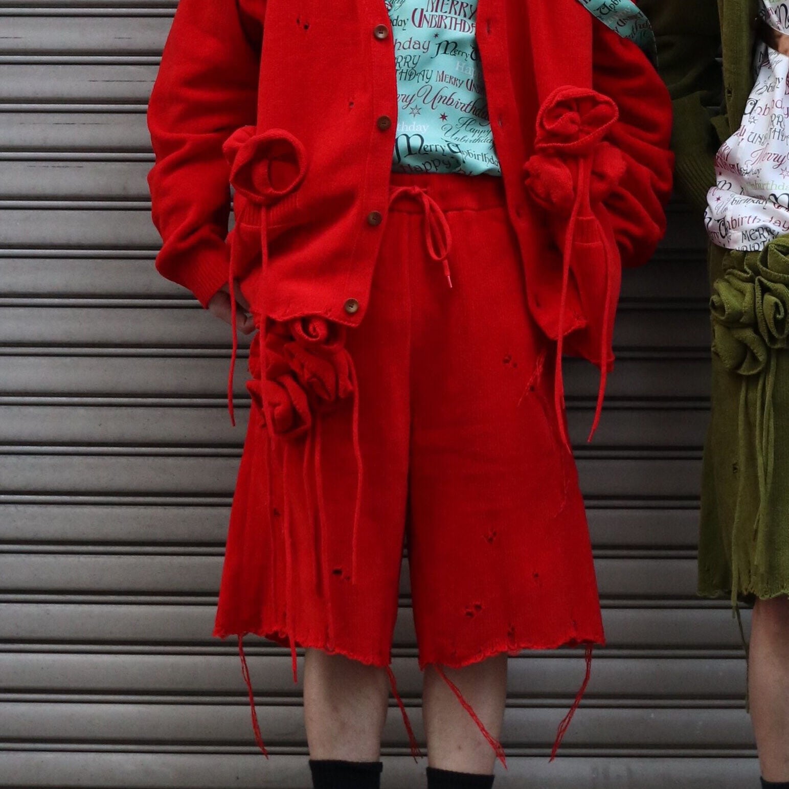 doublet FLOWER CORSAGE CARDIGAN 21SS40KN48_2 | IAAAM ONLINE STORE