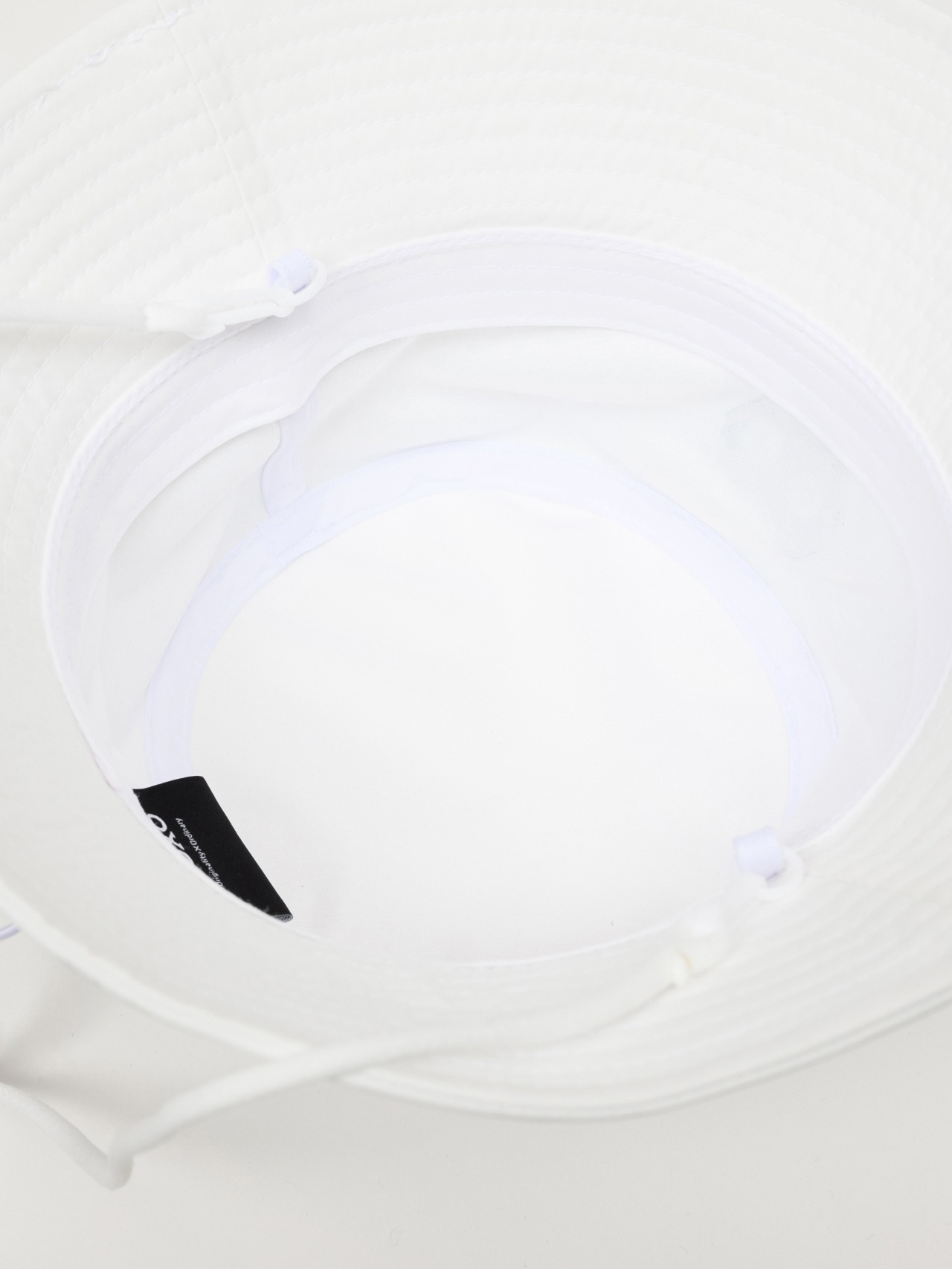 GOXO ゴーエックスオー グリーンハートカジュアルフィットバケットハット ホワイト