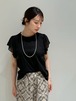 感謝祭アイテム50%オフ！ブークレ刺繍ロゴTOPS