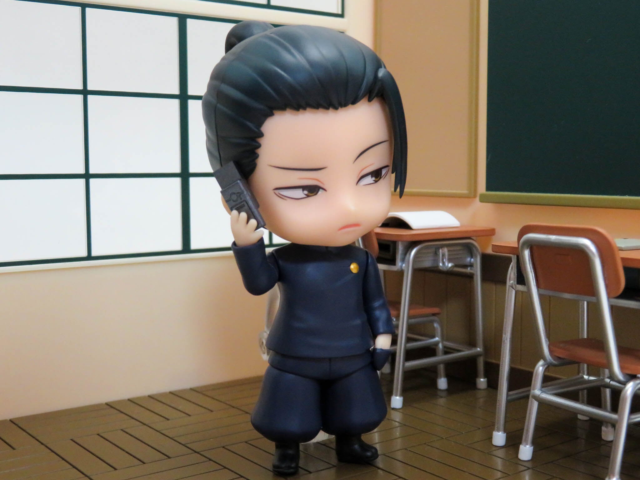 再入荷【2206】 夏油傑 高専Ver. 髪パーツ ポニーテール ねんどろいど