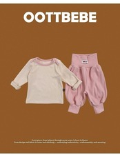 韓国子供服 / 26winter / oottbebe / おもちアラジン上下セット / ベビー&キッズ / 冬服 *XS~XL*