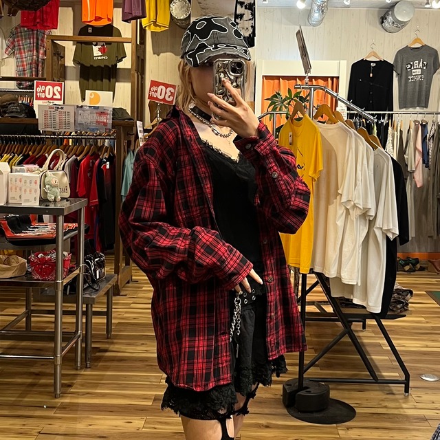 【USED/ユーズド】ネルシャツ