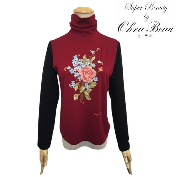 スーパービューティータートルネック Super Beauty ニットワンピース