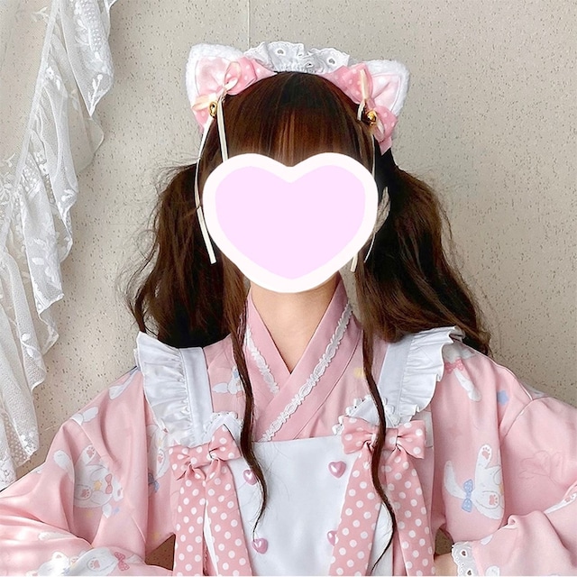 エンジェルキャット和風メイド服：髪飾り