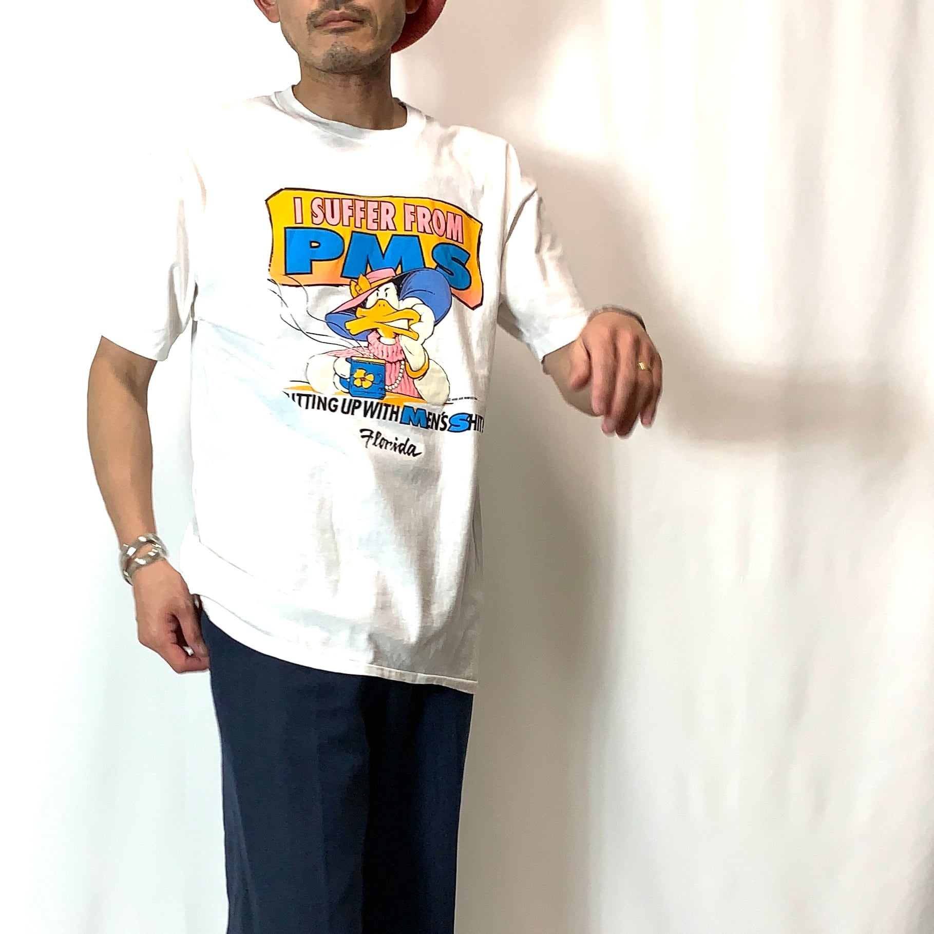 80s 90s USA製 プリントTシャツ ラジオ ヘインズ vintage