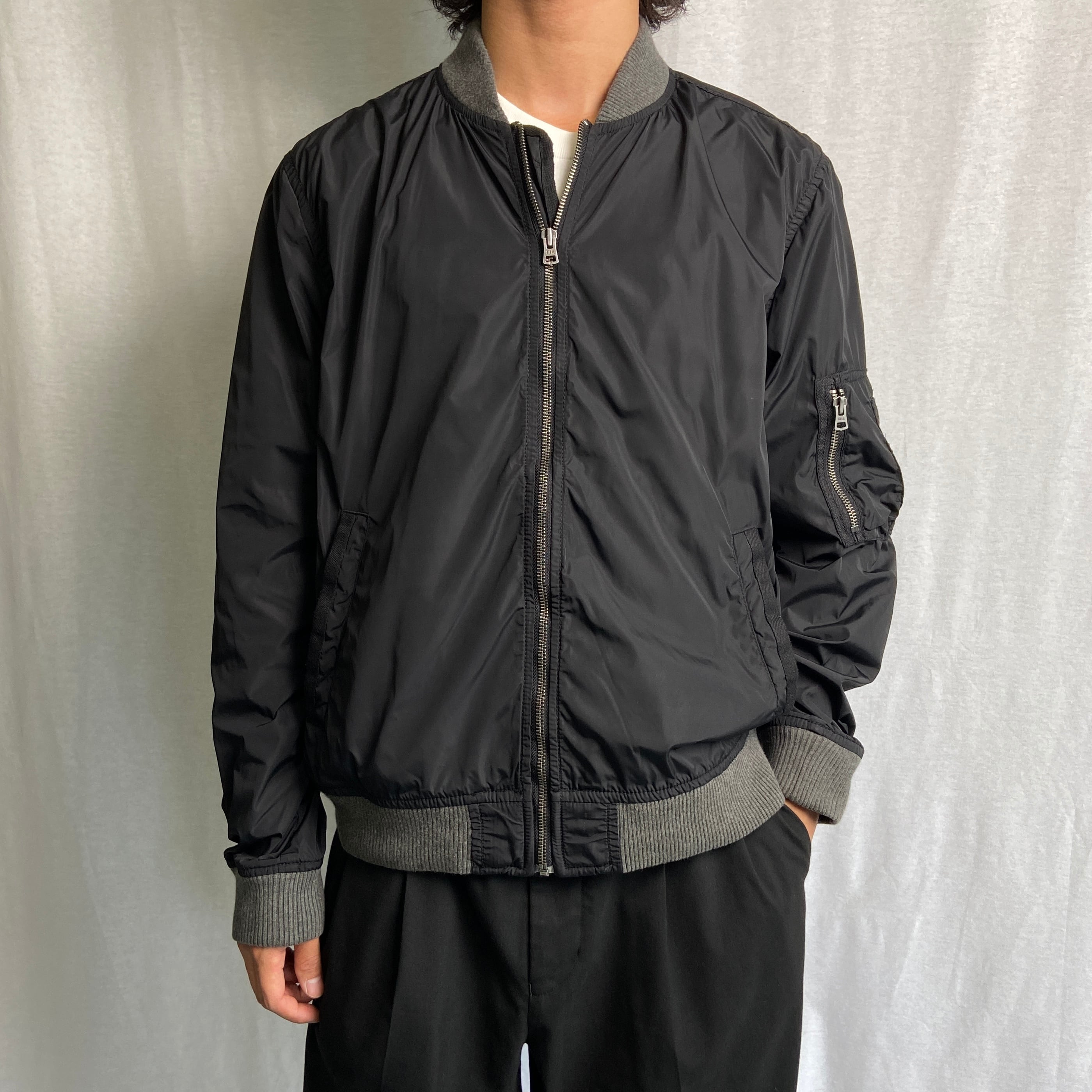 90年代 OLD GAP オールドギャップ MA-1タイプ ナイロンブルゾン メンズ 