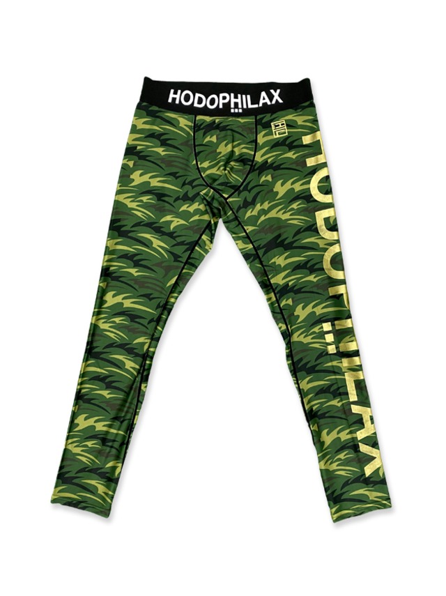 コンプレッションパンツ　ウルフカモ　カモフラ　HPX-25152