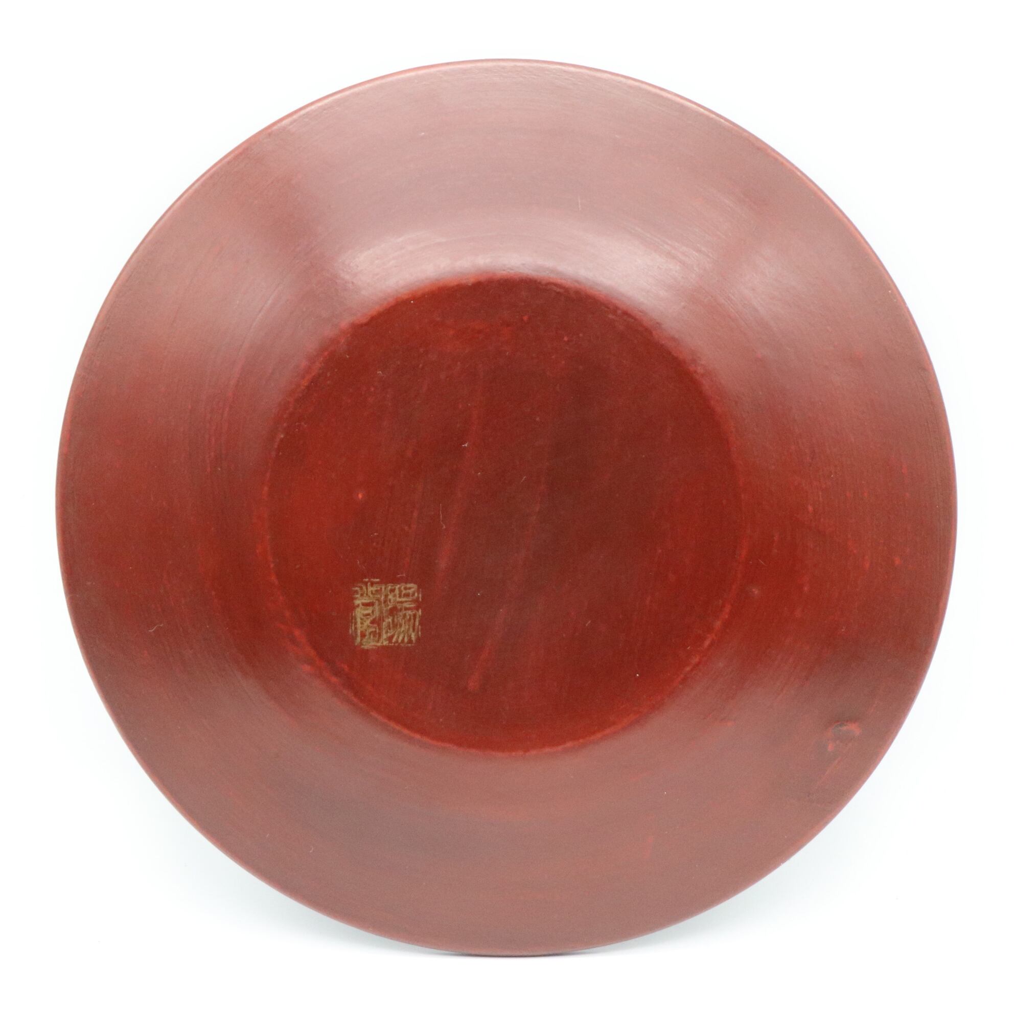 鎌倉彫・陽堂・菓子器・木工芸・No.210410-032・梱包サイズ60