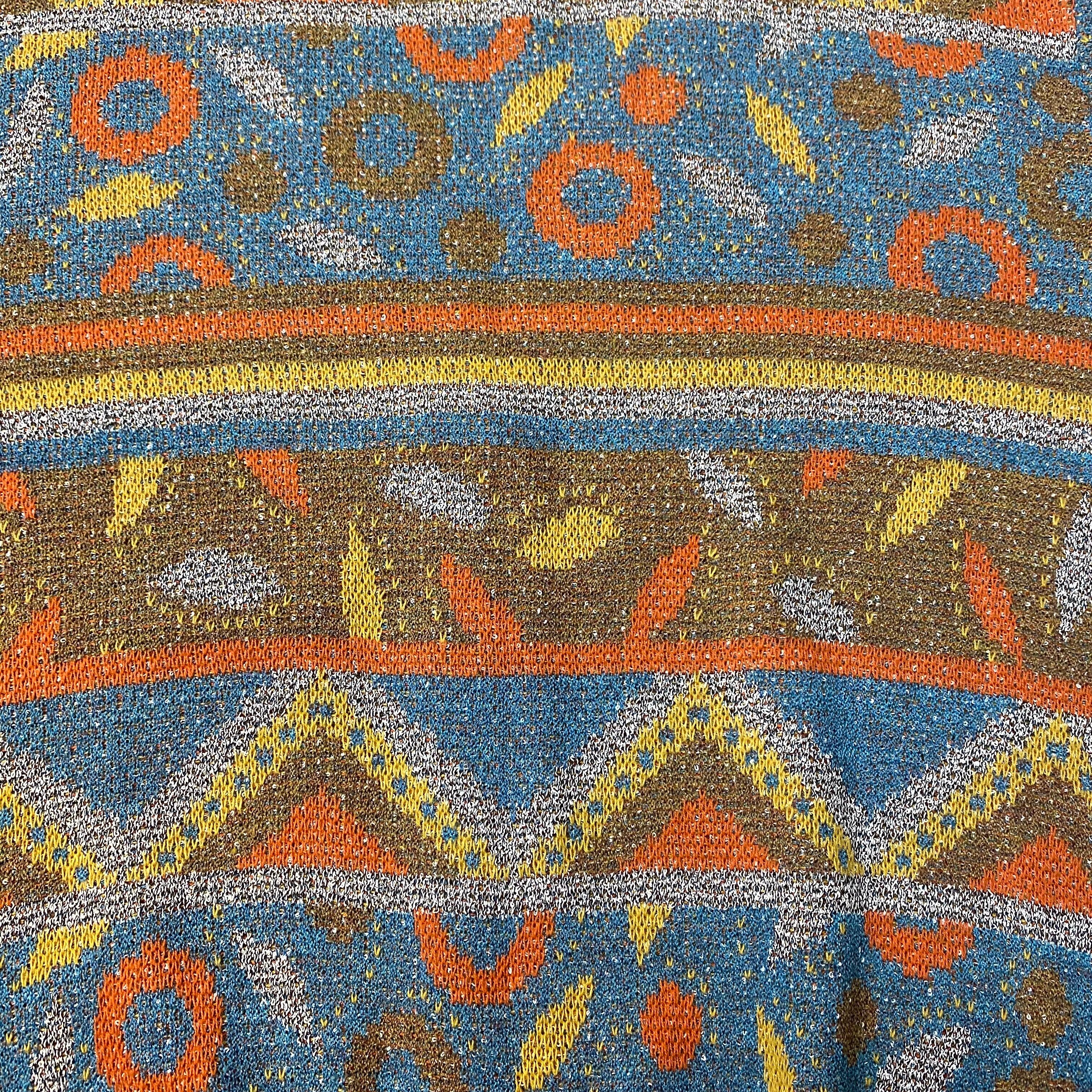 vintage MISSONI border pattern cardigan | NOIR ONLINE
