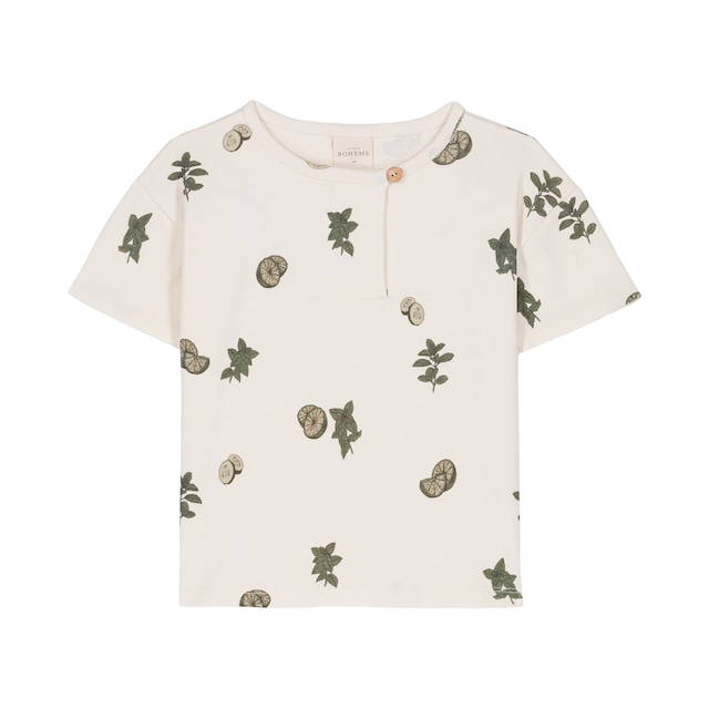 studio boheme paris / T-SHIRT ORSO  36M-6Y (OFF WHITE / FRESH ) SS24