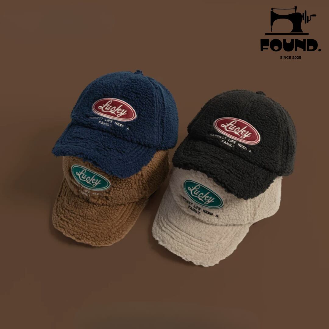 Lucky Fleece Fuzzy Cap(FD443)