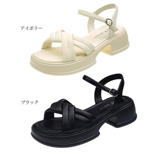 厚底 スポーツサンダル レディース 春夏秋 韓国 大人 かわいい おしゃれ 履きやすい 疲れにくい サンダル ビーチ プール アウトドア クロスベルト 大人可愛い 大人女子