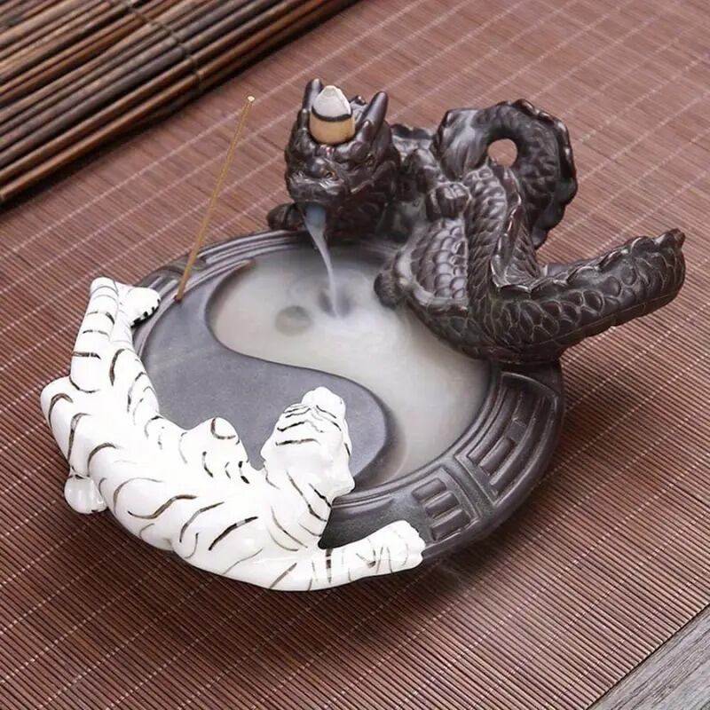 龍のお香スタンド 竜のお香スタンド 倒流香 陶器 ドラゴン 龍のお香スタンド 竜のお香スタンド 倒流香 陶器 ドラゴン
