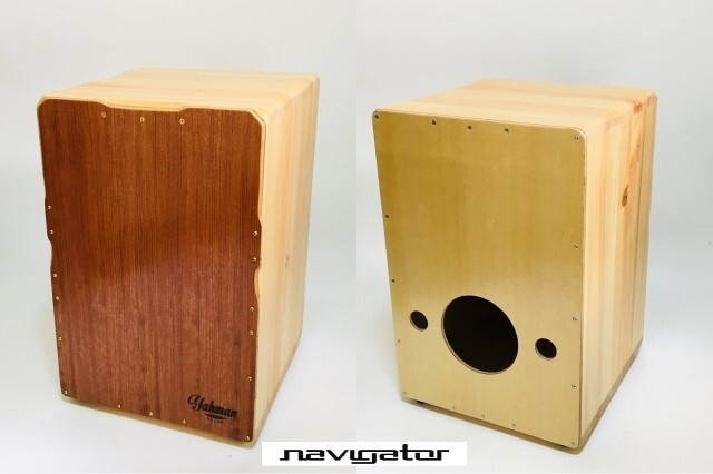 yahman cajon ヤーマン カホン Navigator 芸術的な仕上がりの最高峰カホン！