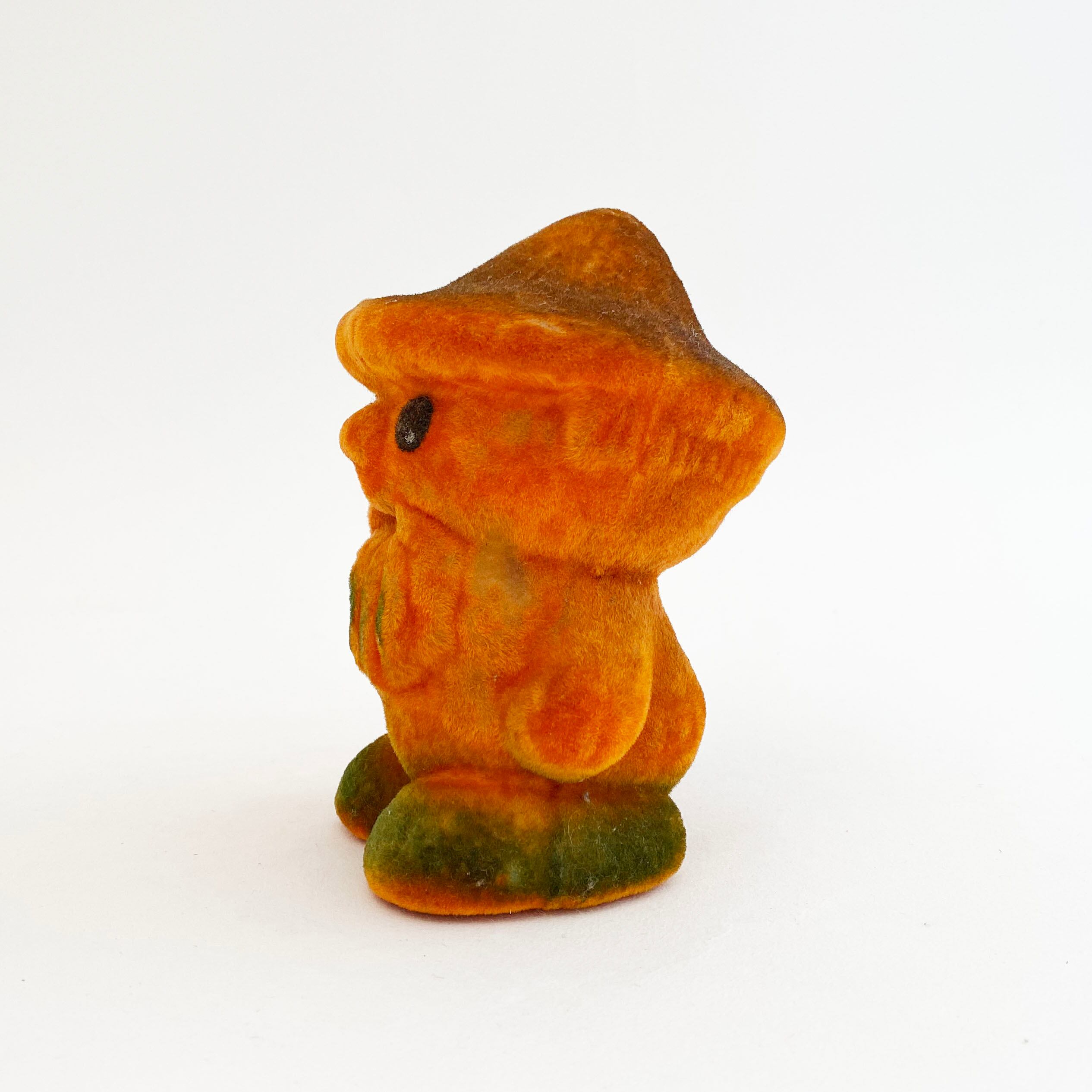 スポンジ人形（きのこおじさん/オレンジ緑）