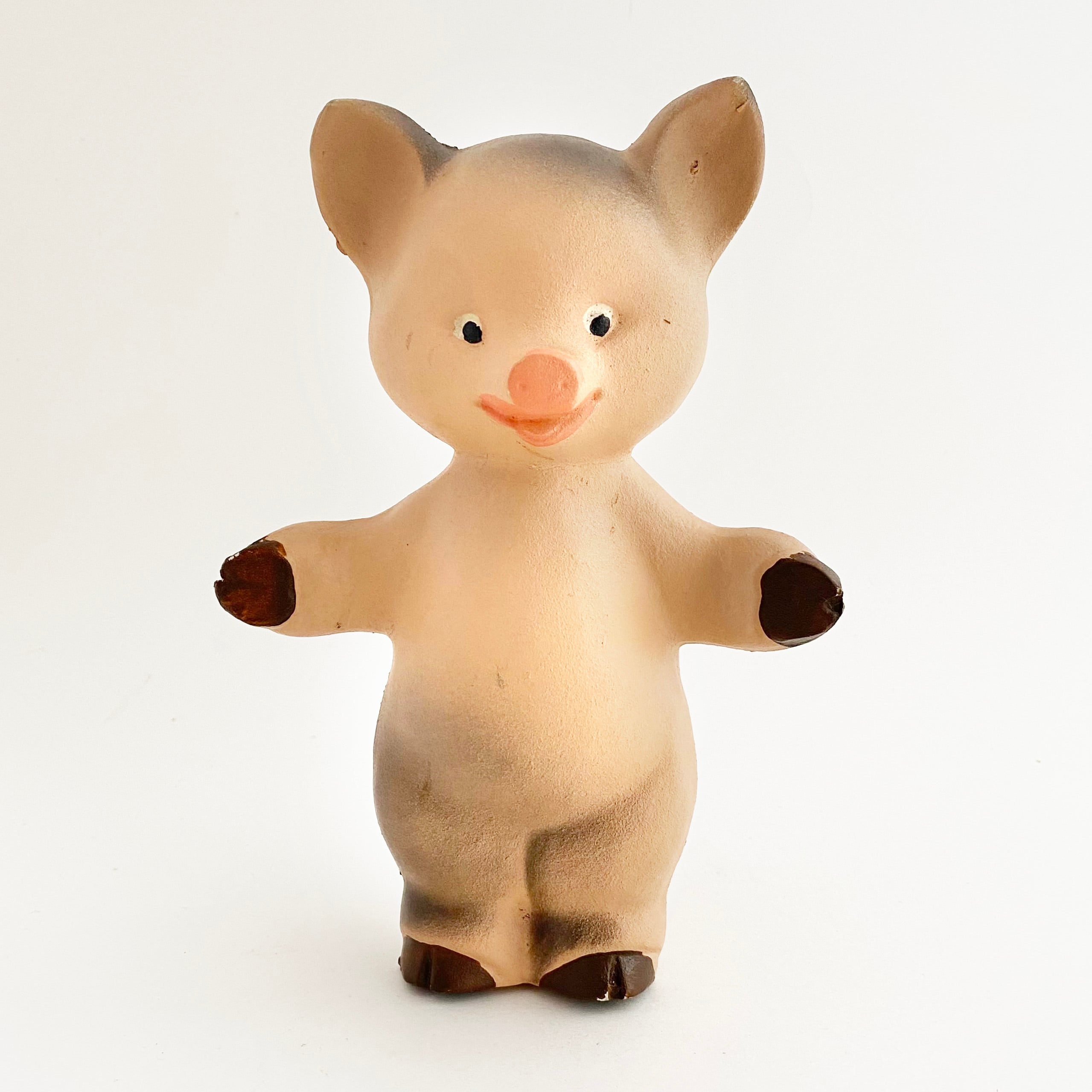 ソ連ビンテージ/ぶたゴム人形（笛なし）
