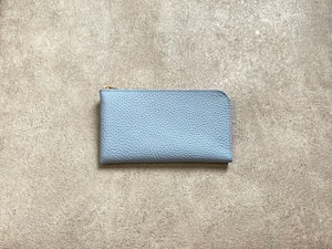 SHOZO Wallet (soft shrink) : SkyBlue * Won Grand Prix of the small leather article category in “Asia Pacific Leather Fair 2019”
