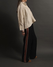 1930-40's Ecru / Lace Blouse