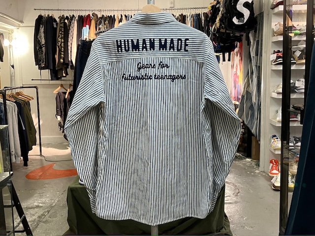 HUMAN MADE CLOTHING SHIRT BLUE LARGE 31781