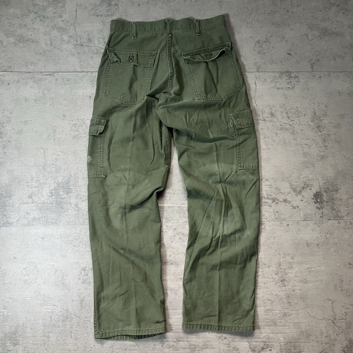 US ARMY OG-107 ベイカーパンツ YKK ZIP ミリタリー 民間品 30x28