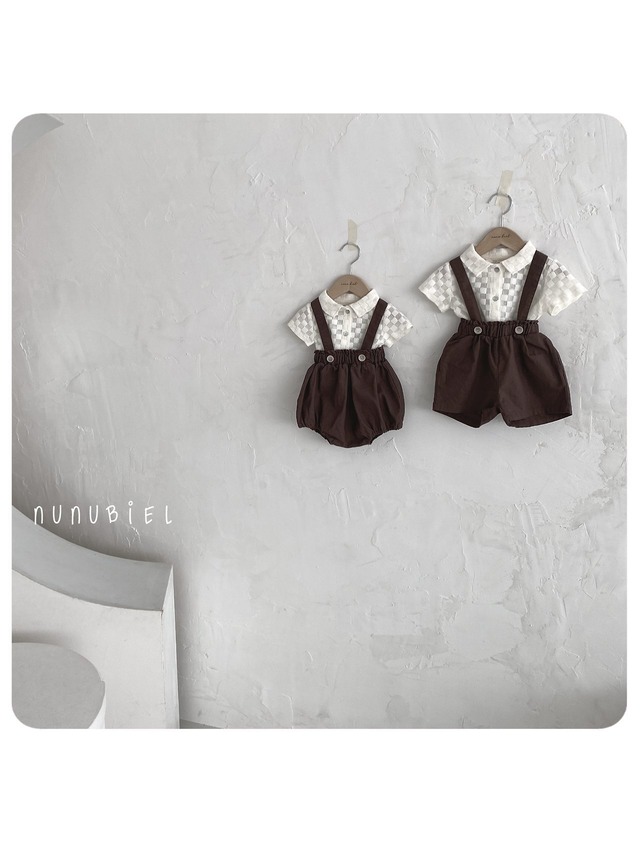 [nunubiel-baby] bebe quadrangle shirts