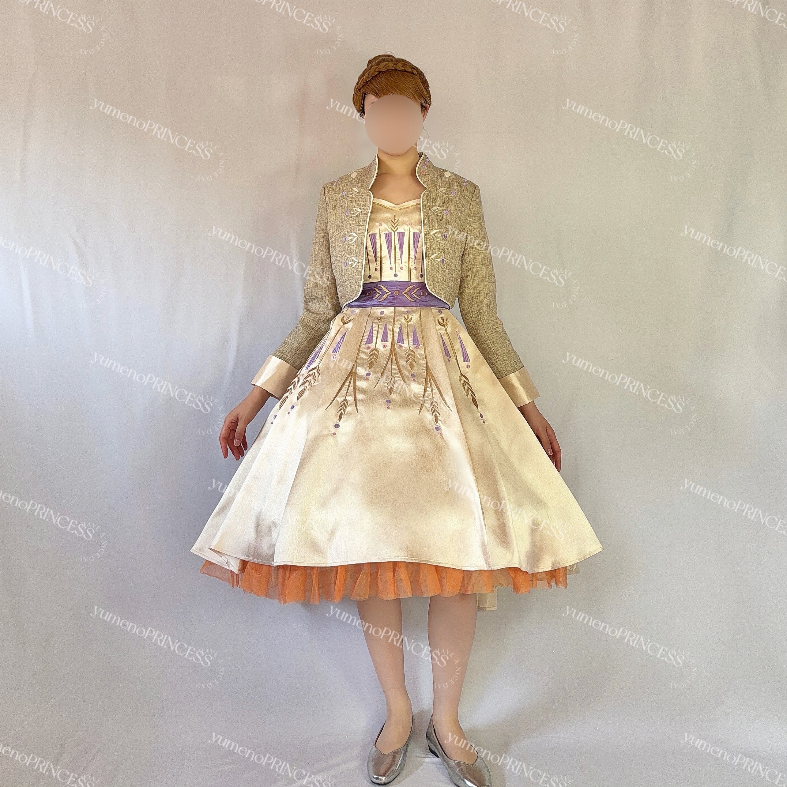 ディズニー 2026 dハロ アナ雪2 アナ収穫祭 オーダーメイド衣装