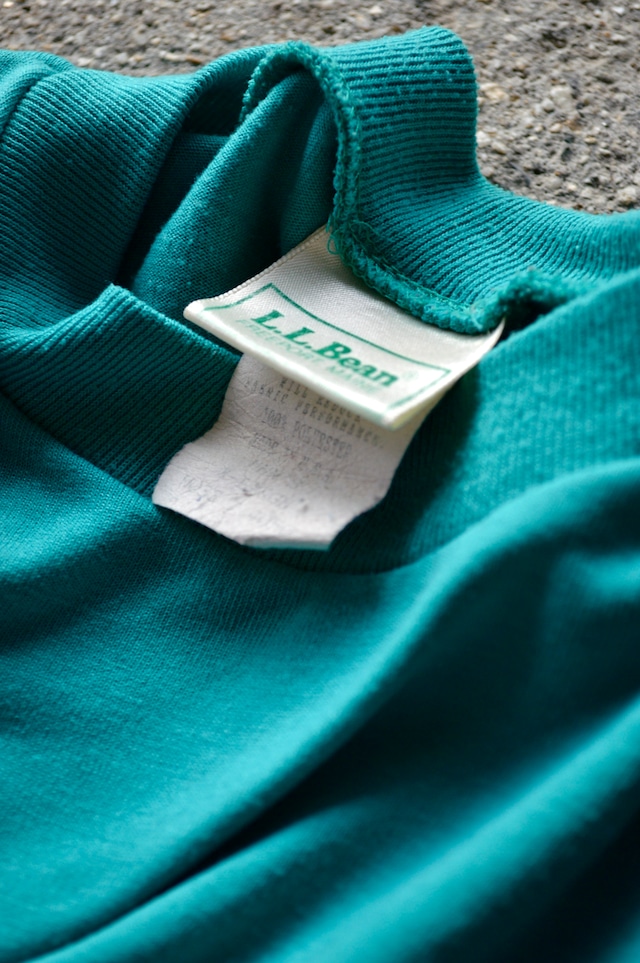 L.L.Bean 80s made in USA classic plane old single stitch tee LLBean エルエルビーン 1980 USA製 Used