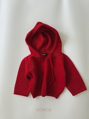 韓国子供服 / 26Autumn / Aosta / ニットクッキーフード / 秋服 *S~L*