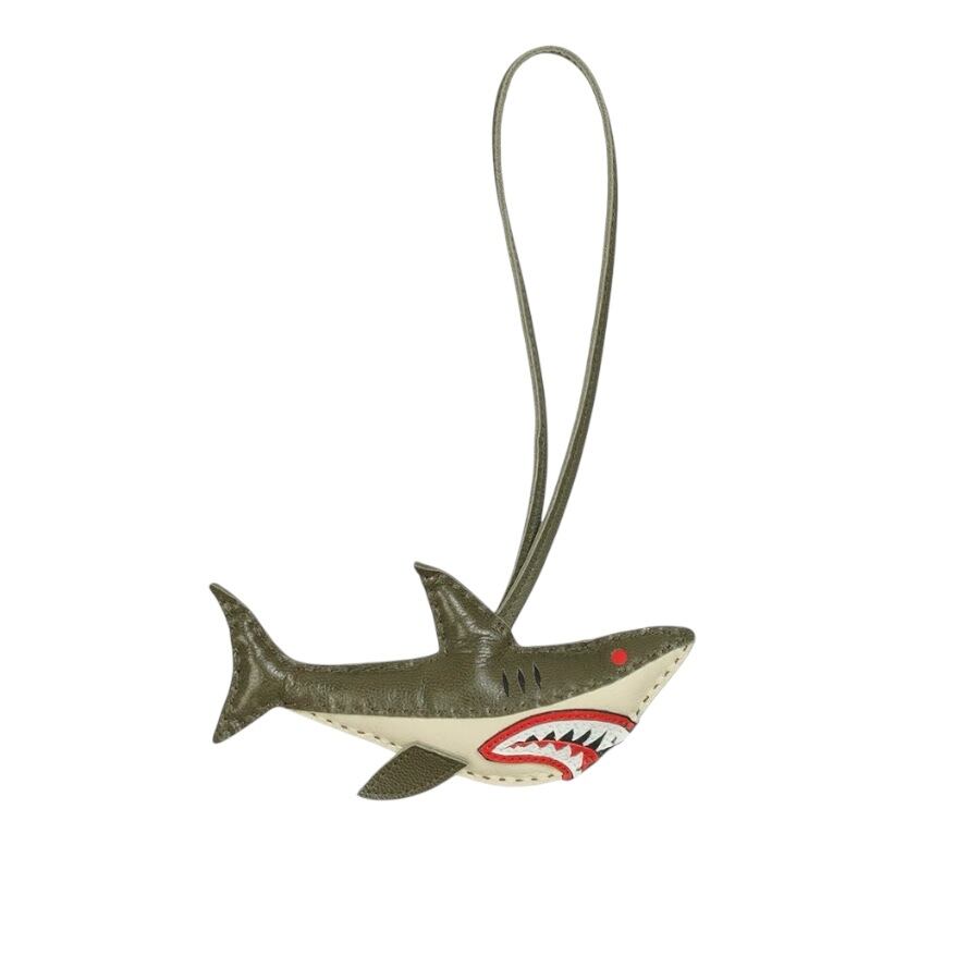 【極美品】READYMADE レディメイド チャーム サメ 鮫 READYMADE】RE-LE-KH-00-00-297/CHARM SHARK/KHAKI | AYIN