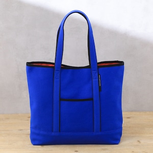 トートバッグ/Lサイズ/ブルー