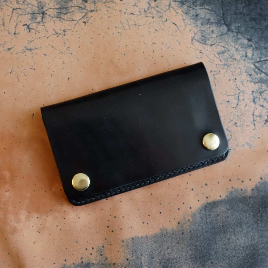 在庫品】ミドルトラッカーウォレット 壱 GUIDI CULATTA CAVALLO 弐層式