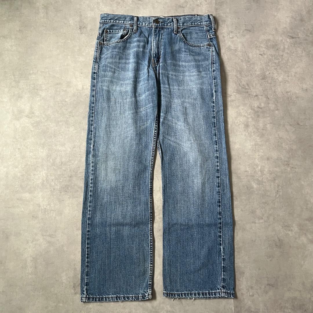リーバイス569 Levis W30 ブルーデニム 青 ヒゲ 古着 16791