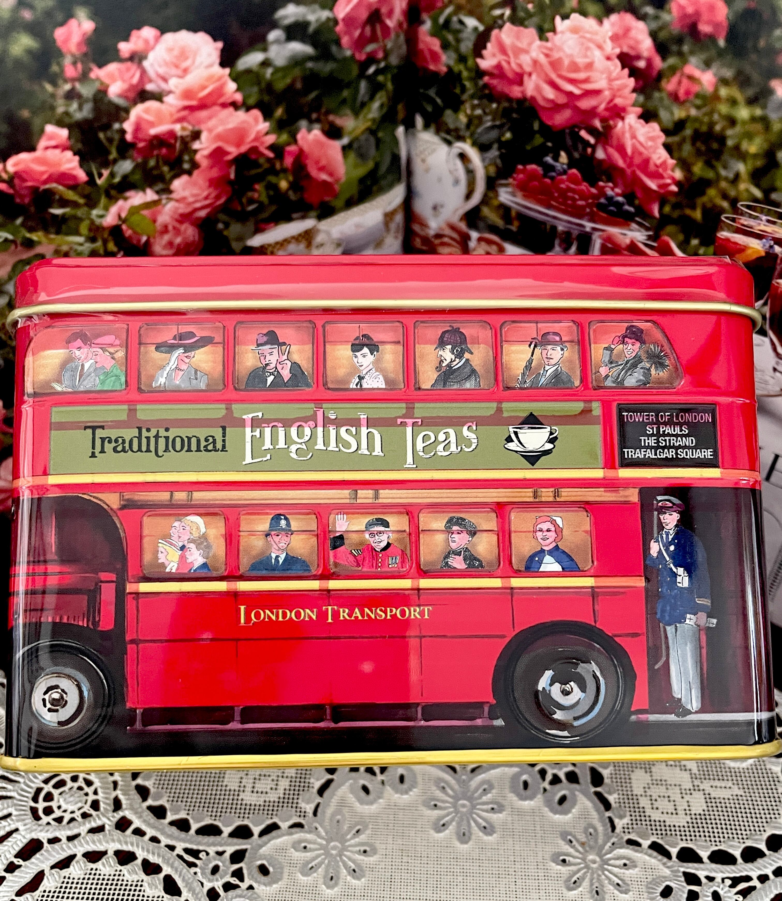 『New English Teas』  ロンドンバス（イングリッシュアフタヌーンティ）ダブルデッカーティー