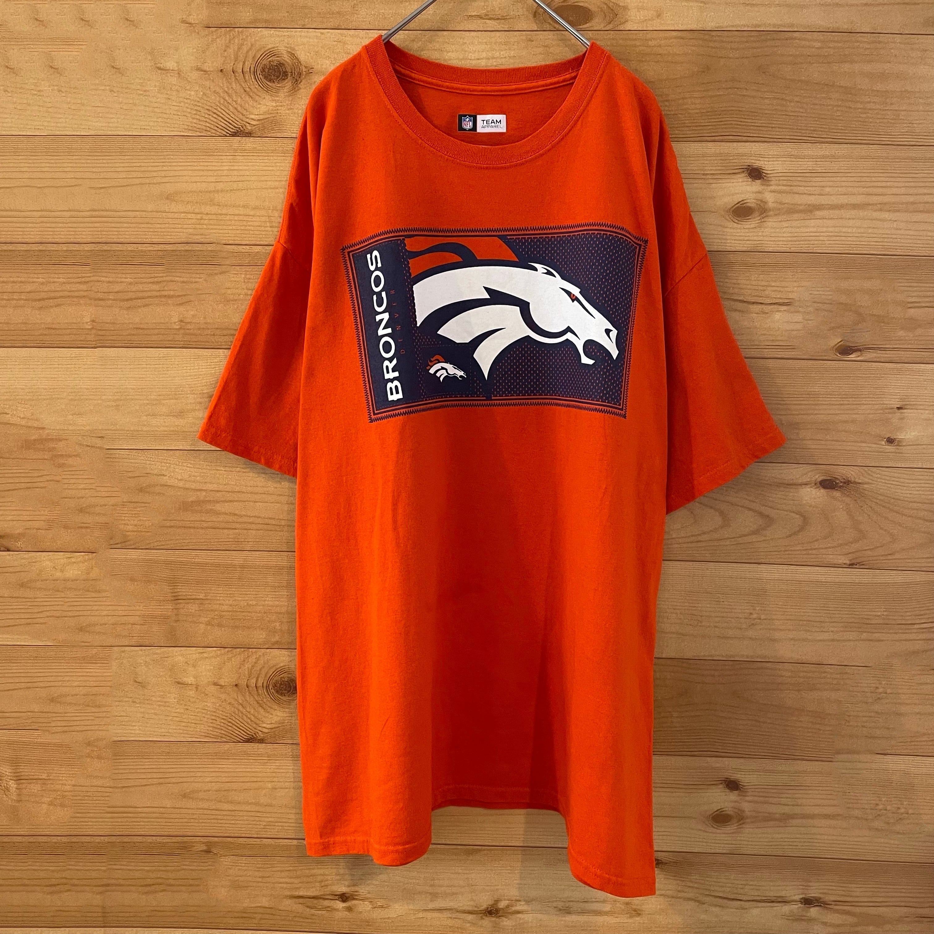 NFL DENVER BRONCOS デンバーブロンコス AFC CHAMPIONS LEAGUE 1998 スポーツプリントTシャツ メンズXXL /eaa333408