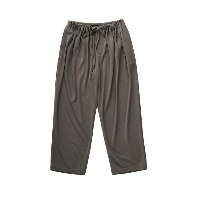 ALPINIX JERSEY GATHERED PANTS / Alpinix ジャージーギャザーパンツ(BEIGE)