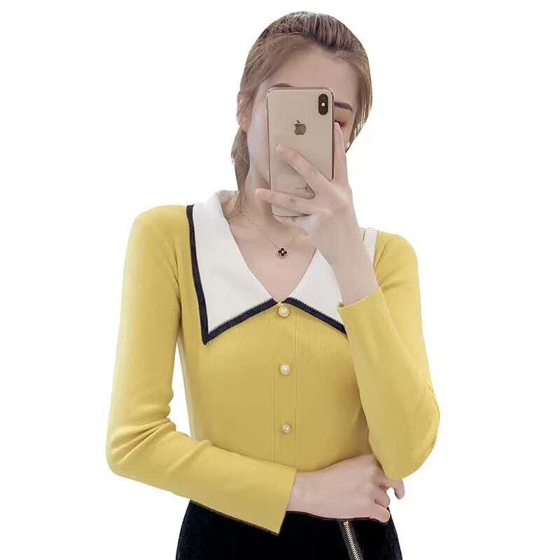 ピューリターンカラーカーディガン