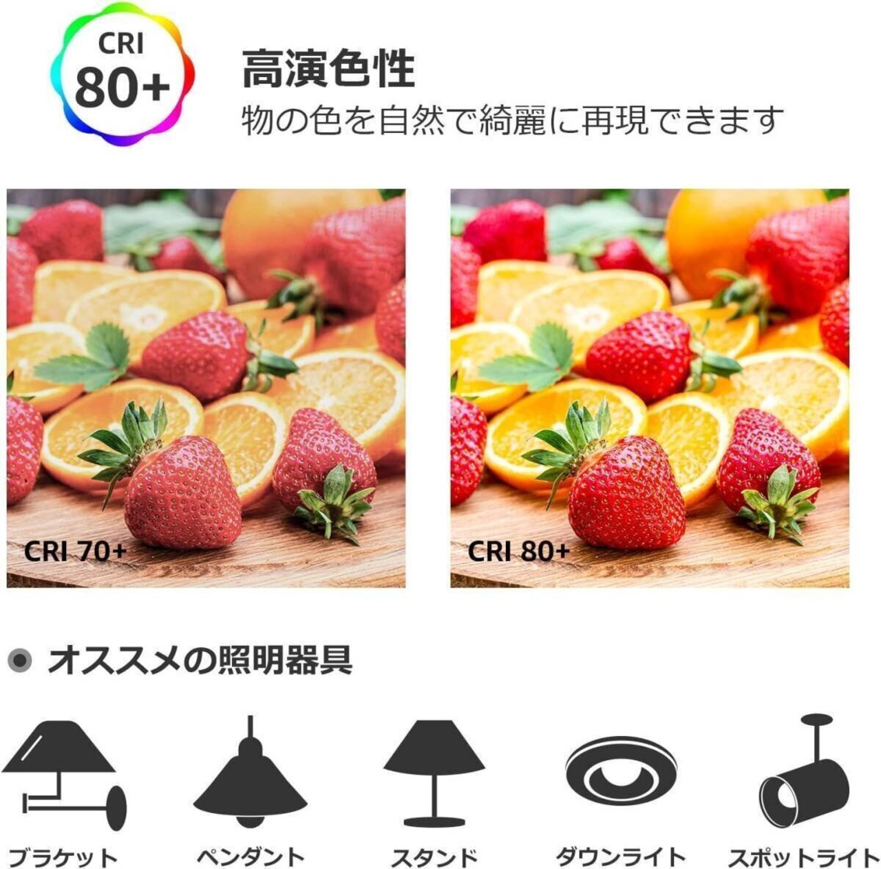 LED電球 E17 ミニクリプトン電球 40W形 440lm 電球色 2個 3000K E17 LED 小形電球 E17口金 広配光 密閉器具対応 省エネ