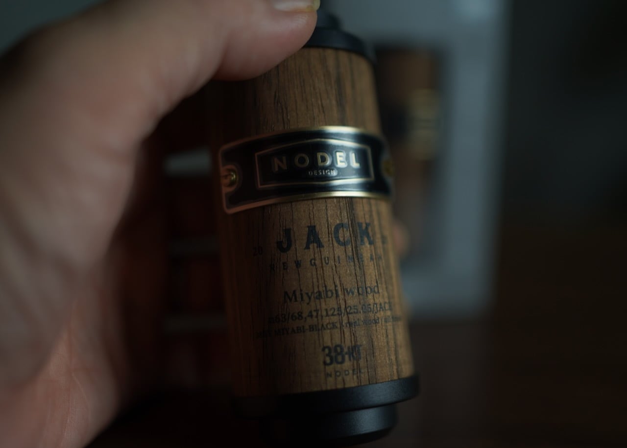 38kt miyabi wood 【JACK/Stripe】 | NODELDESIGN ONLINE STORE