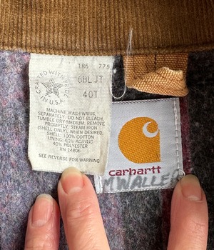 -Carhartt- Vintage 80s Detroit Jacket made in U.S.A