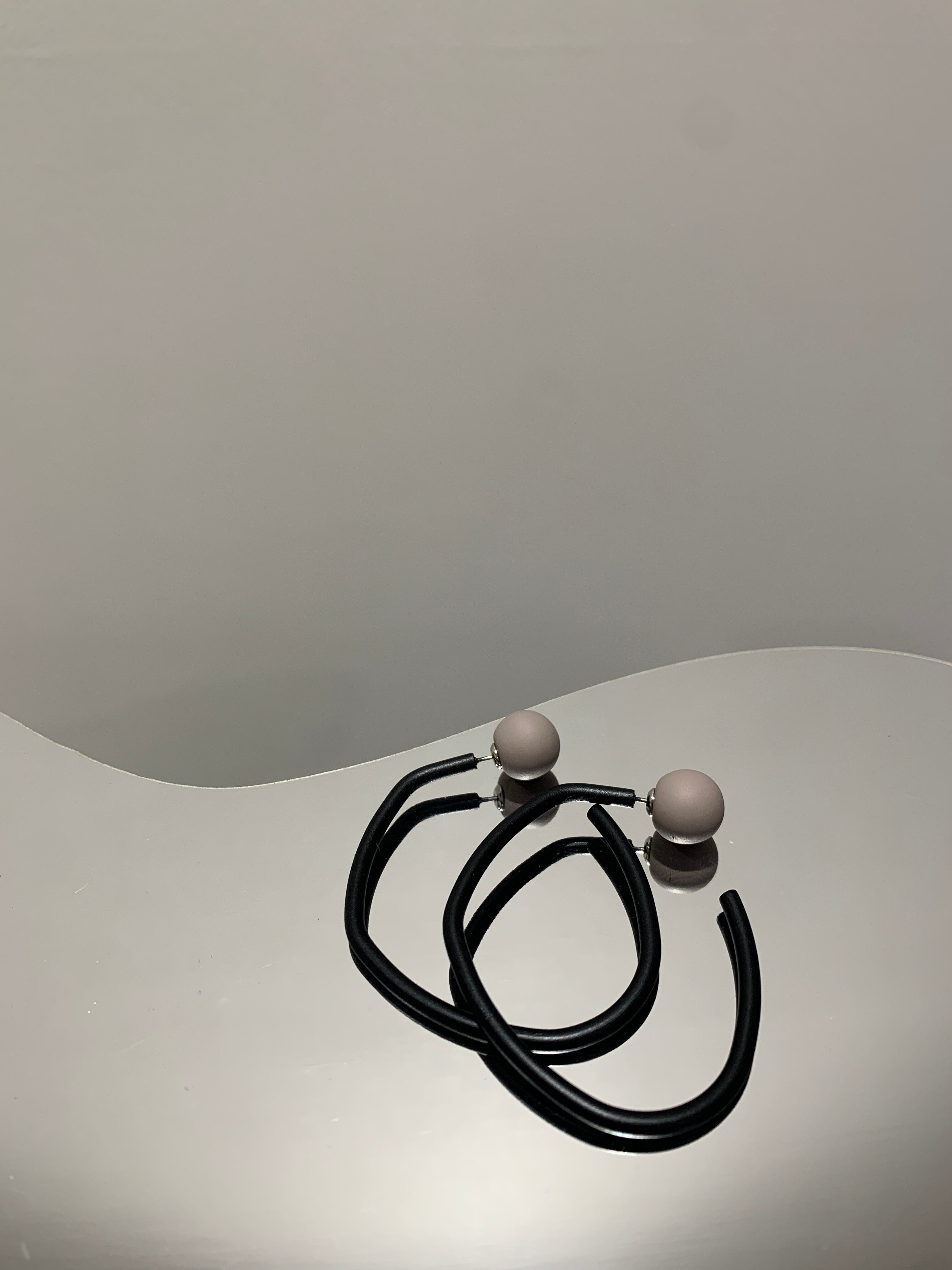 mat blouson irregular oval