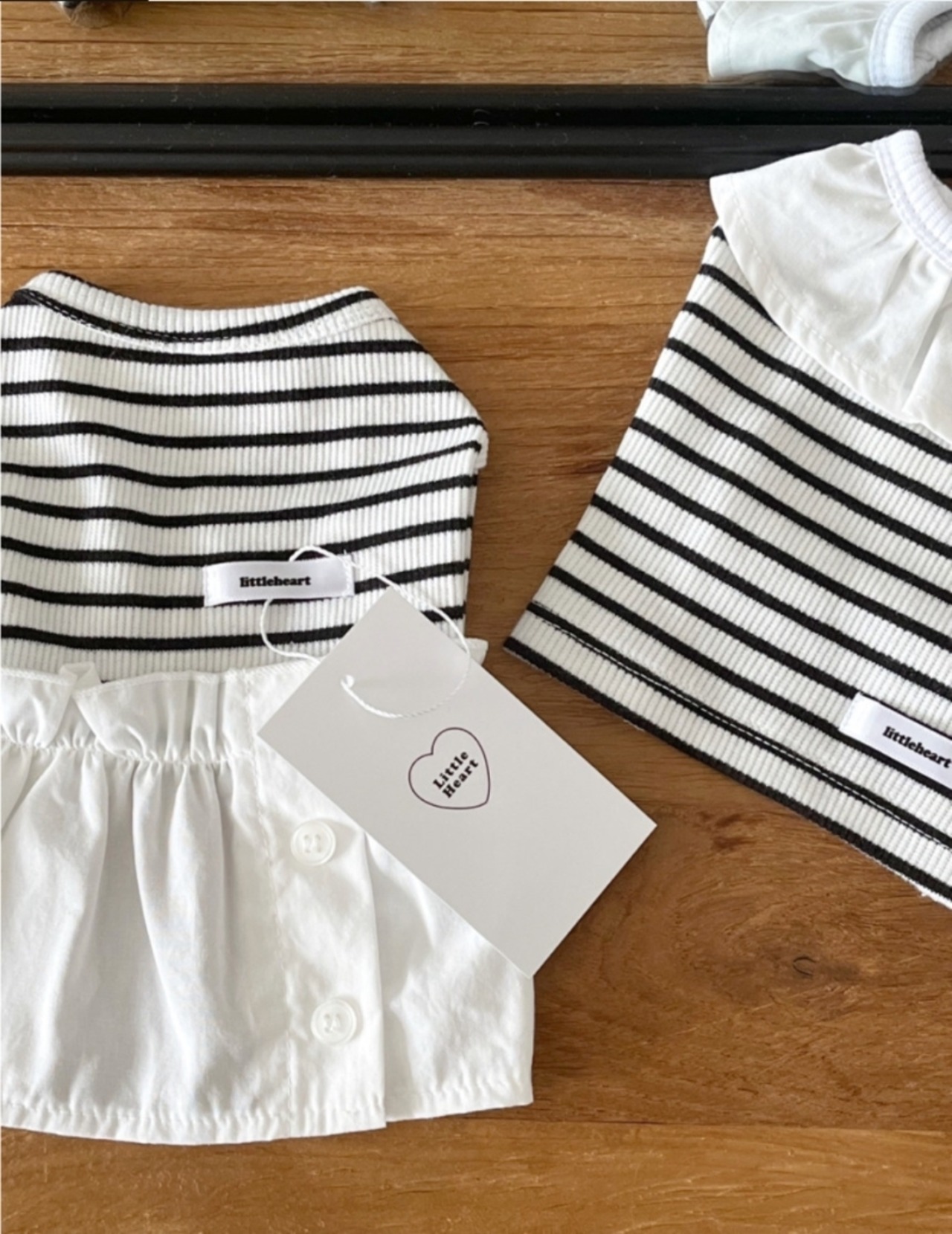 予約【pecoramou select】April Button Dangara / T-shirt Type