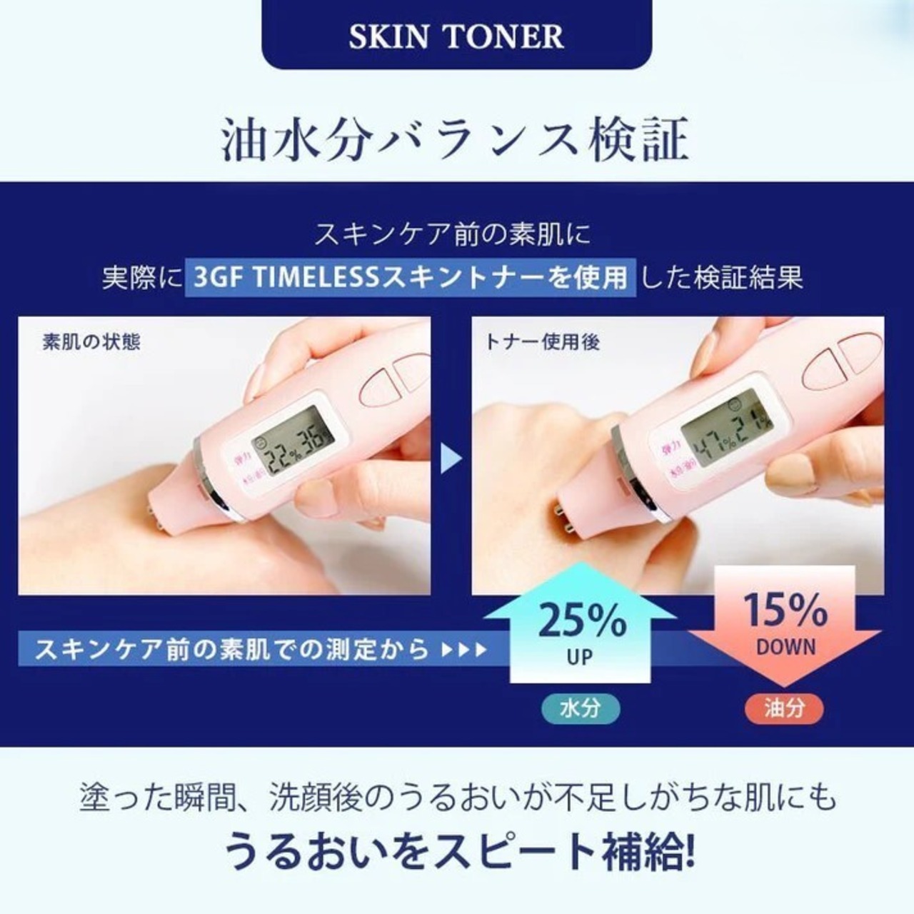 3GF タイムレス スキントナー 化粧水 120ml・画像6