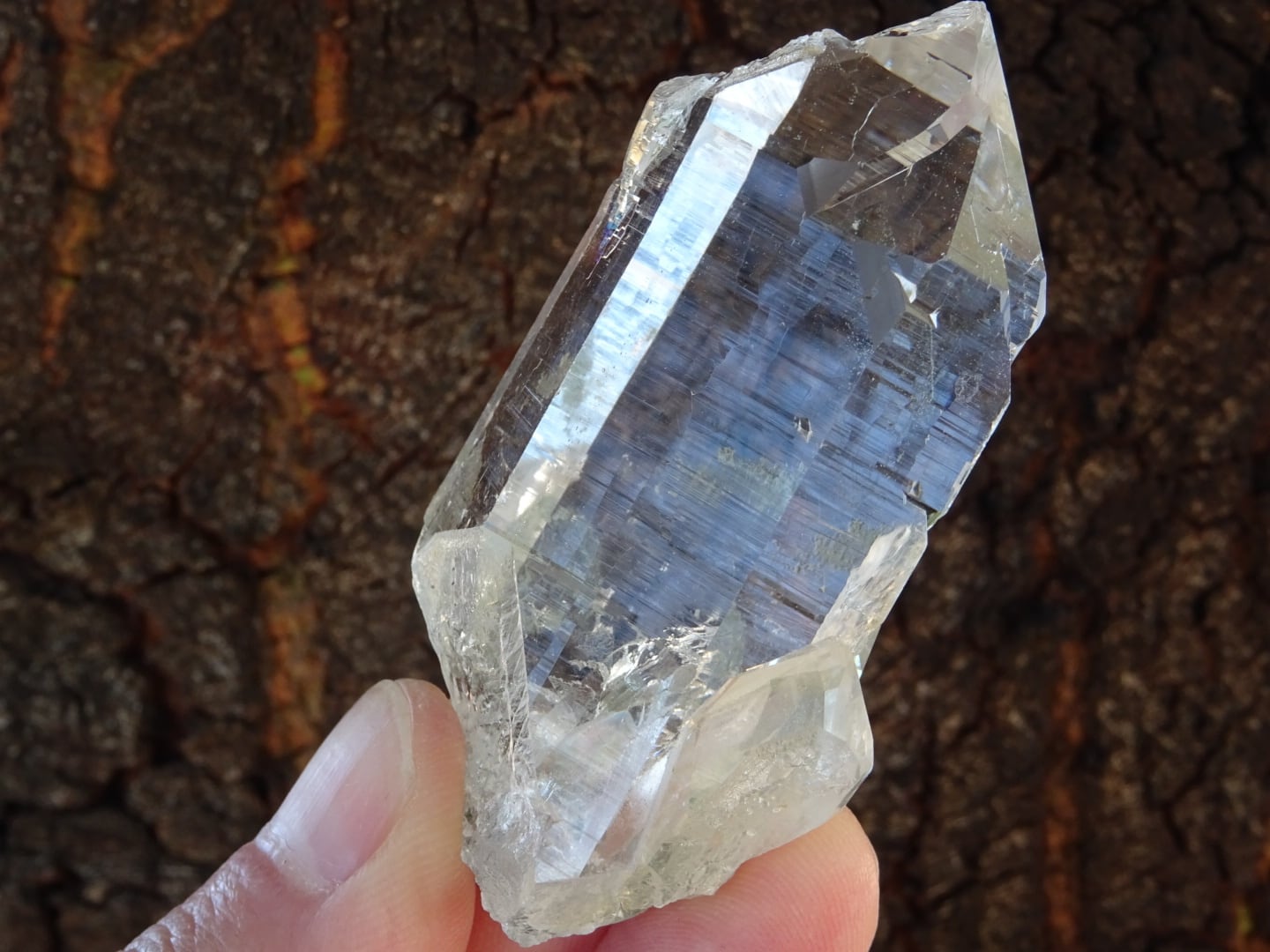 インド メルー産 クリアポイント メルーの水晶（High Quality） ~透明なひかりの天使~ | 虹石屋