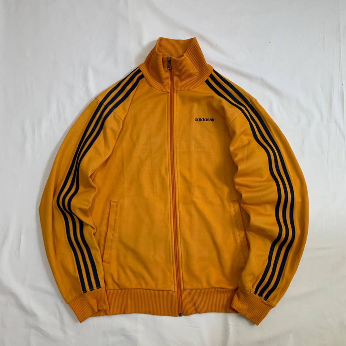 90's　adidas　アディダス　トラックジャケット　ジャージ　オレンジ　M商品番号 576 | FREEKS WEAR powered by  BASE