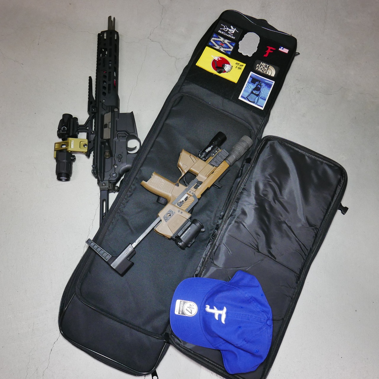 [ satellite (サテライト) ] 背負える 2way バックボーン ガンケース GEN3