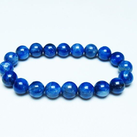 カイヤナイト ブレスレット 10mm 一点物 メール便可 [M便 1/10] 111-48132